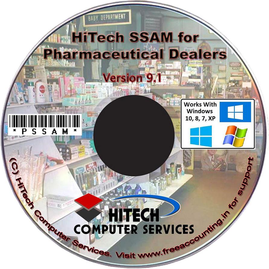 Business Management and Accounting Software for pharmaceutical Dealers, Medical Stores. Modules :Customers, Suppliers, Products, Sales, Purchase, Accounts & Utilities. Free Trial Download.