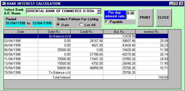 Commodities Broker, HiTech Financial Accounting Software for Commodity Brokers, Commission Agents, Commodity Broker Software, Business Management and Accounting Software for commodity brokers, commission agents. Modules : Parties, Transactions, Payroll, Accounts & Utilities. Free Trial Download